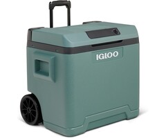 Igloo Glacière électrique 42L - 12V/230V - Verte - 34% de remise