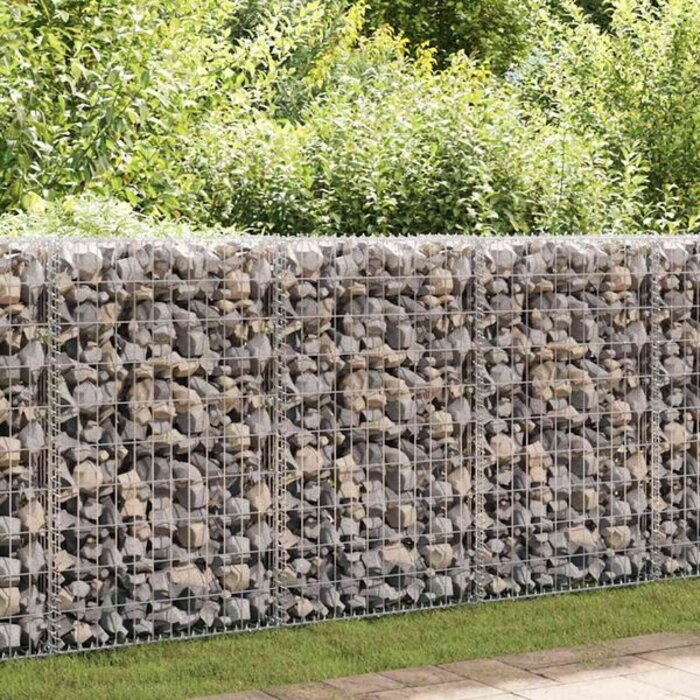 Panier gabion 100x50x100 cm acier galvanisé - 33% de remise