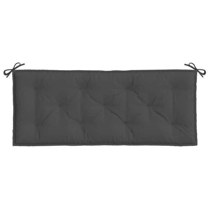 Lot de 2 coussins pour banc de jardin, anthracite - 32% de remise