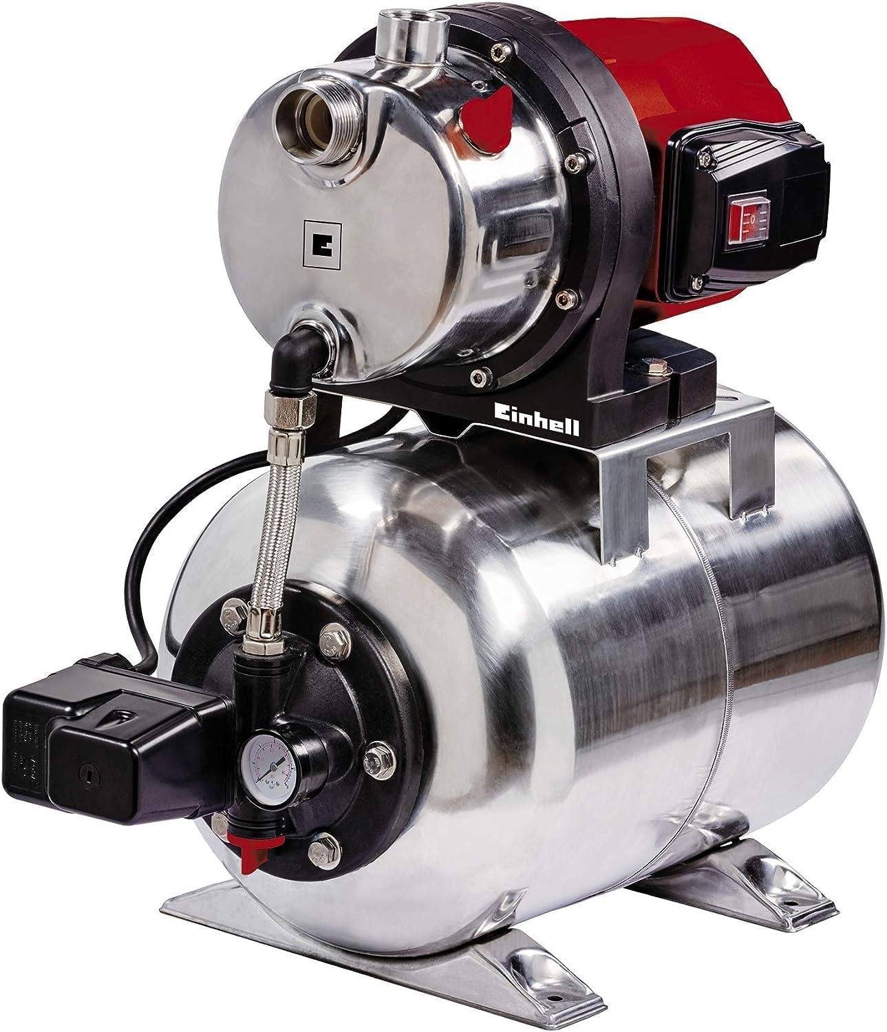 Surpresseur d'eau 1200W 5000L/h - Inox - 35% de remise