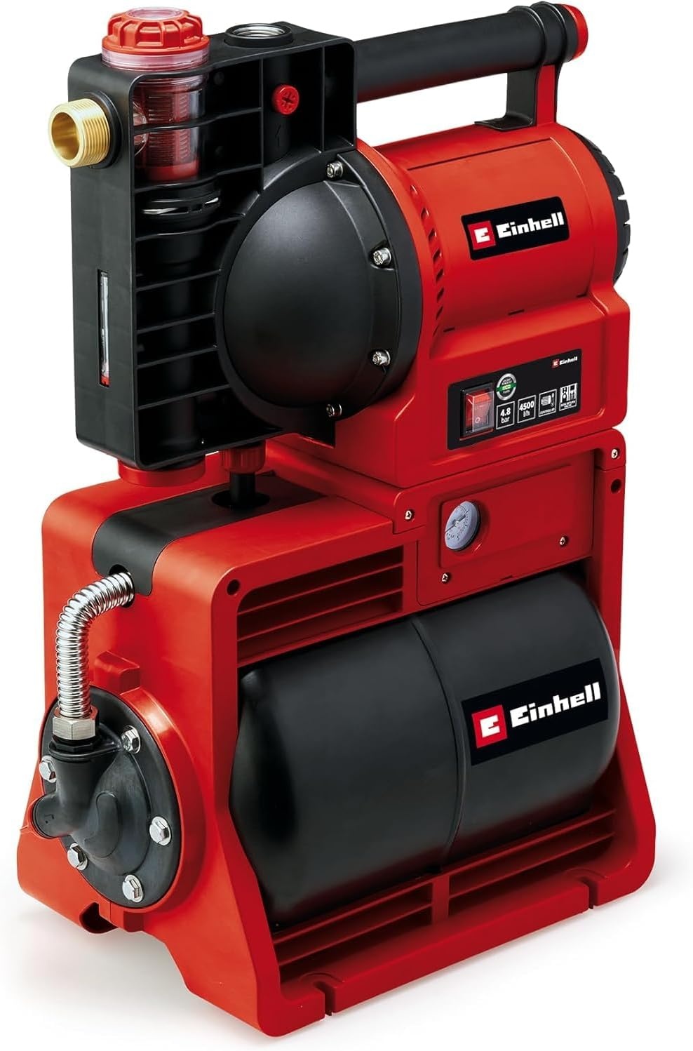 Surpresseur d'eau 1200W 5000L/h - Inox - 35% de remise