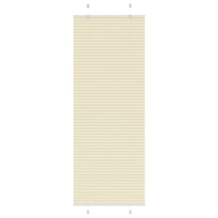 Store plissé 70x200 cm Crème - 28% de remise