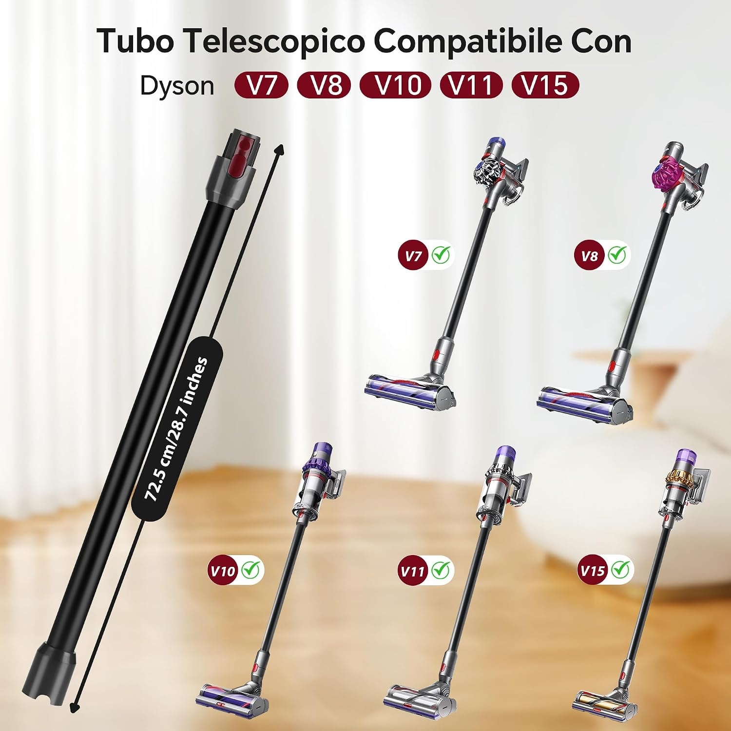 Tube d'extension pour aspirateur - 30% de remise sur cet article