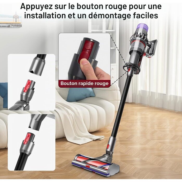 Tube d'extension pour aspirateur - 30% de remise sur cet article
