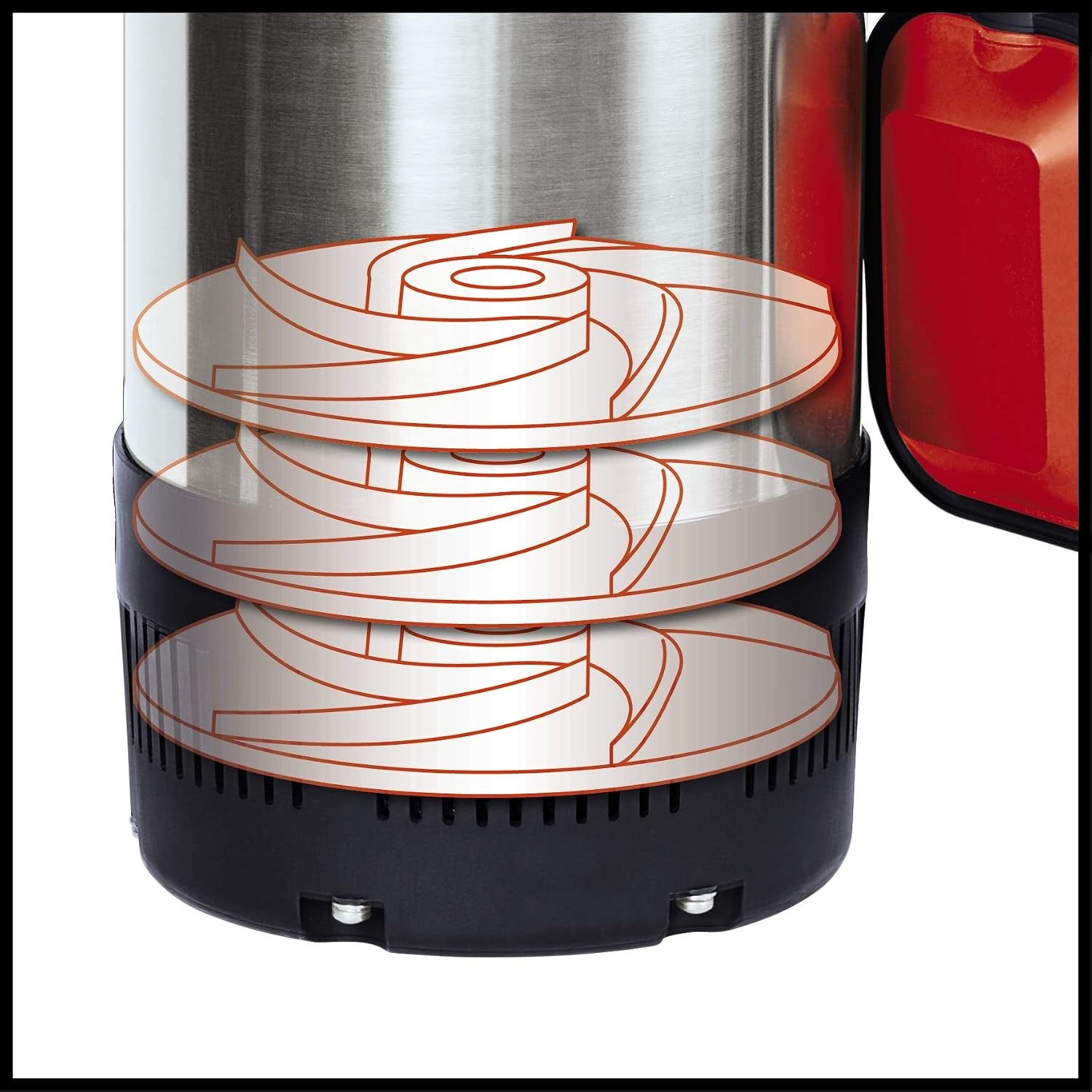 Pompe immergée 900W 6000L/h Inox - 30% de remise