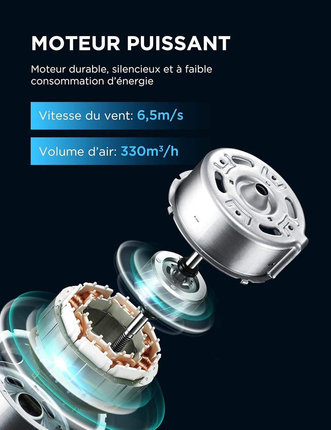 Rafraîchisseur d'air 4-en-1 Noir 5L - 30% de remise