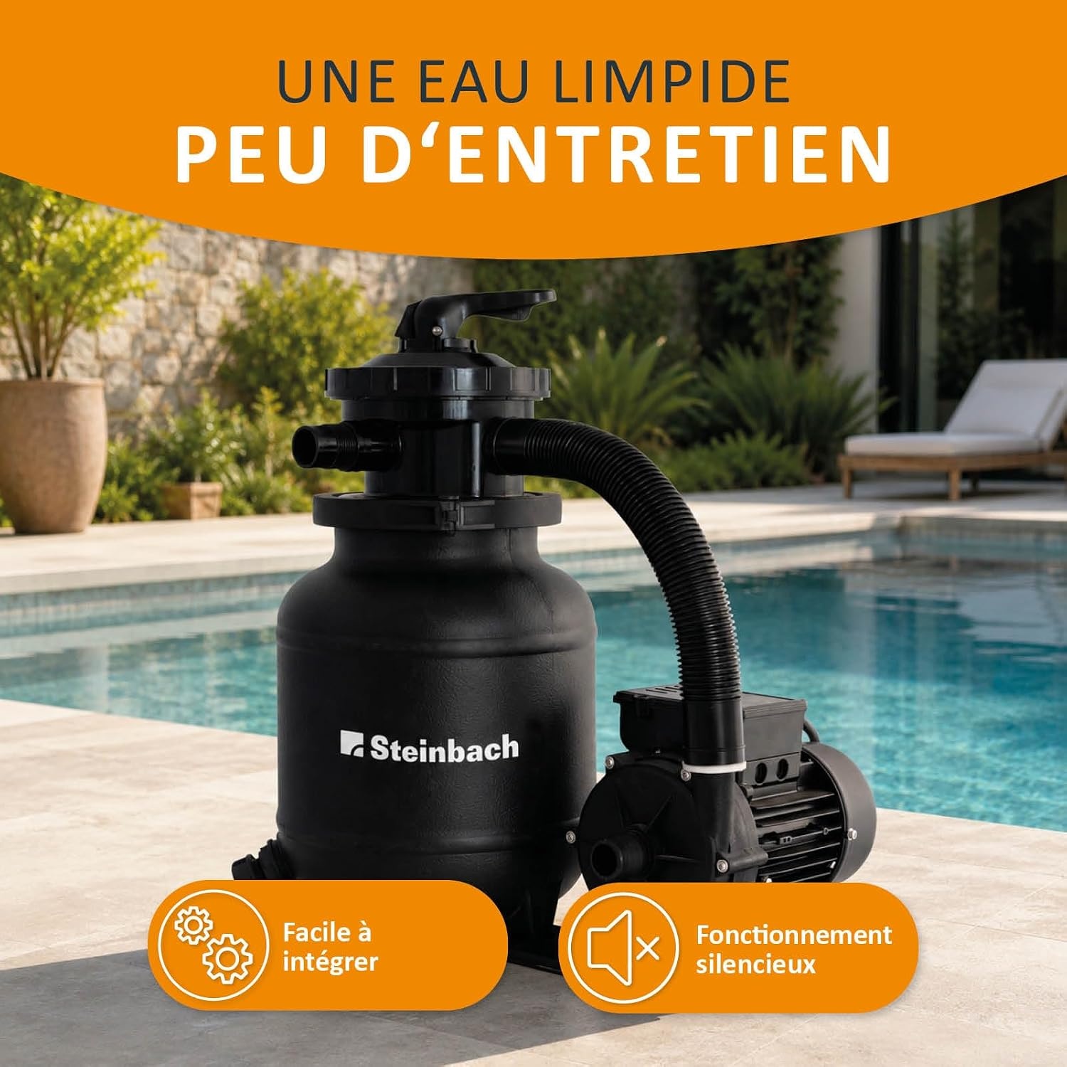 Système de filtration pour piscine 19 000 L - 35% de remise