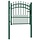 Portillon de jardin en acier EMMEN 104x97 cm vert - 34% de remise