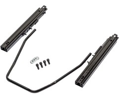 Glissière universelle pour siège baquet - Acier noir - 33% de remise