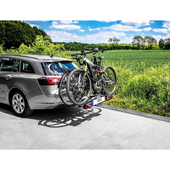 Porte-vélos d'attelage pliable 2 vélos - 35% de remise