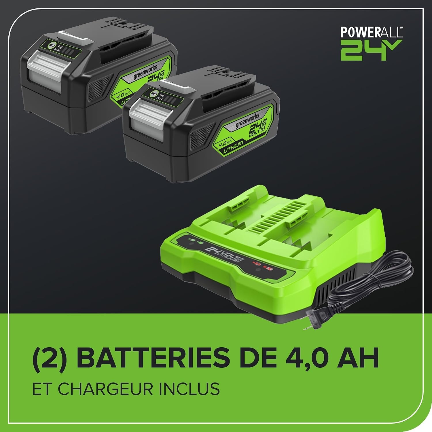 Souffleur Aspirateur 48V groen zwart taille M - 35% de remise
