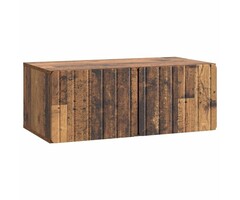 Vidaxl Meuble TV mural bois vieilli 78,5 cm - 45% de remise