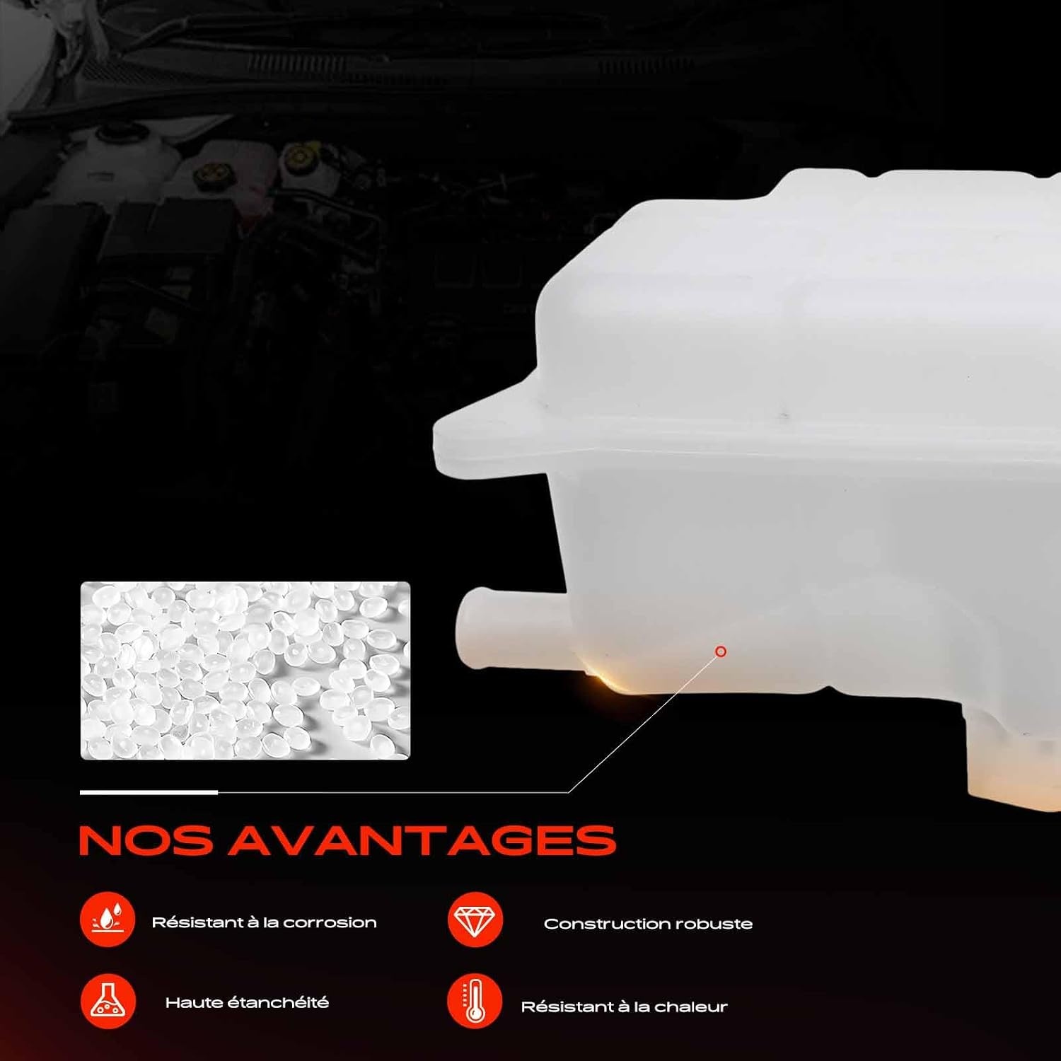 Vase d'expansion Audi A4 B6/B7 avec capteur et bouchon - 30% de remise