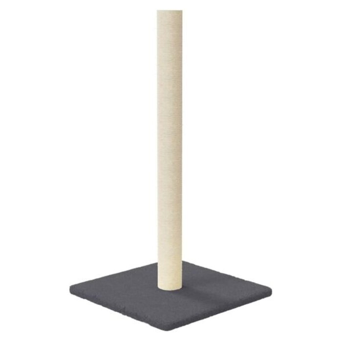 Arbre à chat compact en sisal 70 cm - Gris foncé - 30% de remise