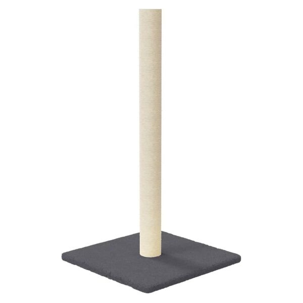 Arbre à chat compact en sisal 70 cm - Gris foncé - 30% de remise