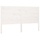 Tête de lit en pin massif blanc 146 cm - 79% de remise