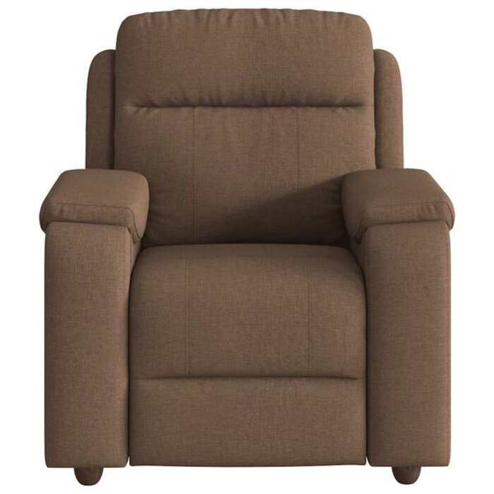 Fauteuil inclinable marron à réglage manuel - 35% de remise