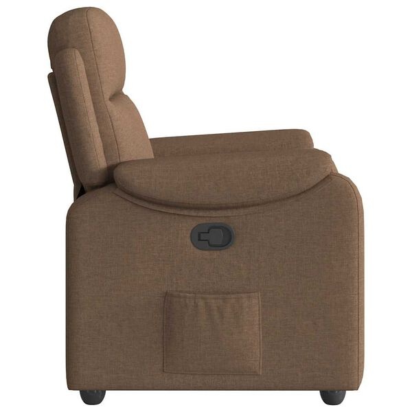 Fauteuil inclinable marron à réglage manuel - 35% de remise