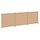 Paravent 4 panneaux beige 525 x 180 cm - 32% de remise