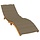 Coussin de bain de soleil 200x50x4 cm Taupe - 32% de remise