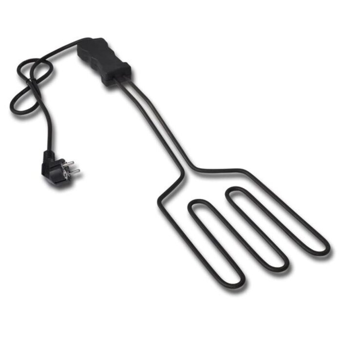 Allume-charbon électrique 1500 W inox - 32% de remise