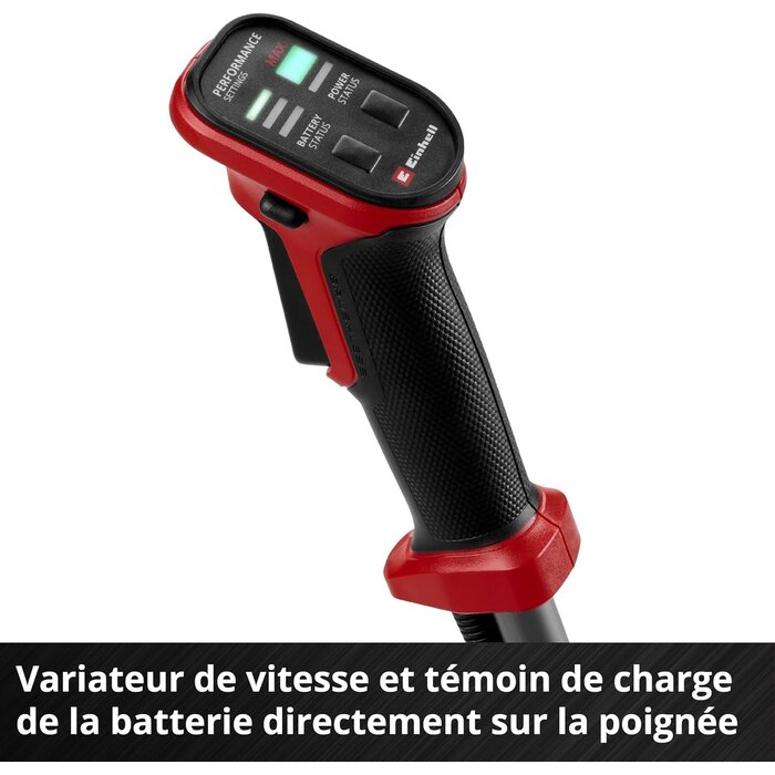 Débroussailleuse sans fil 43 cm, noir rouge, taille L - 35% de remise