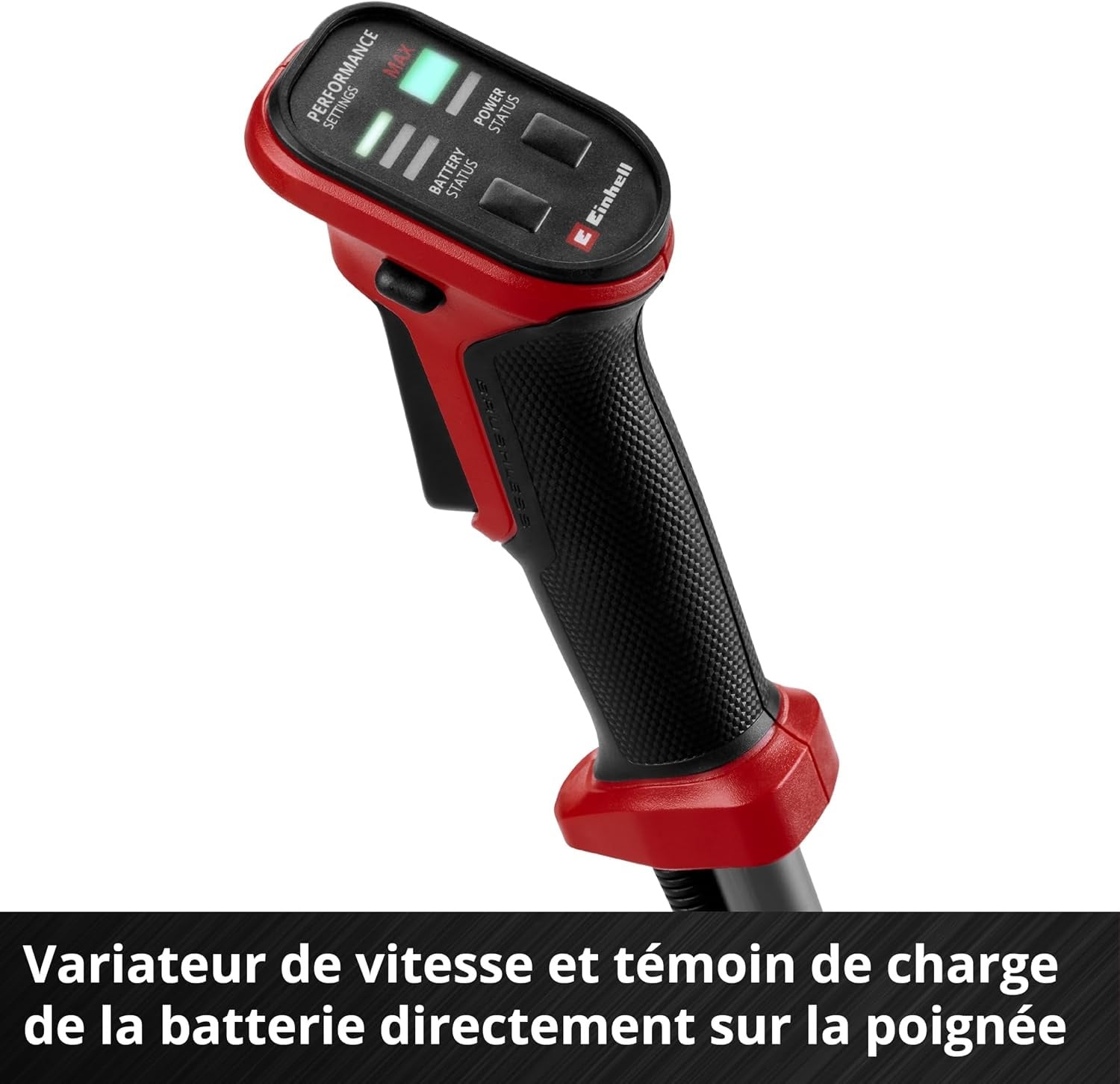 Débroussailleuse sans fil 43 cm, noir rouge, taille L - 35% de remise