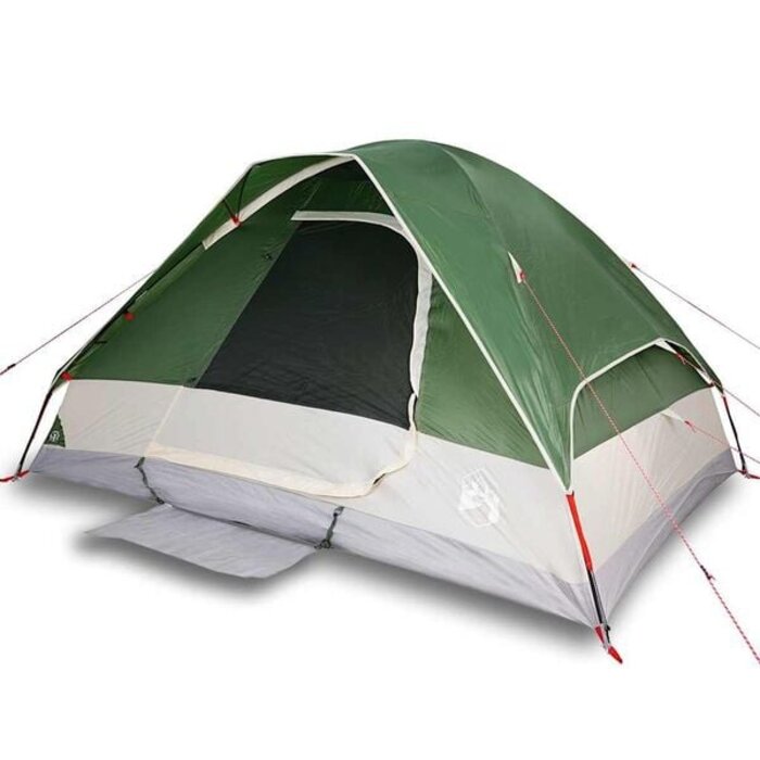 Tente dôme familiale 6 personnes - 34% de remise - Verte - 335 x 273 cm