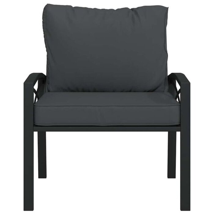 Fauteuil de jardin en acier - 34% de remise