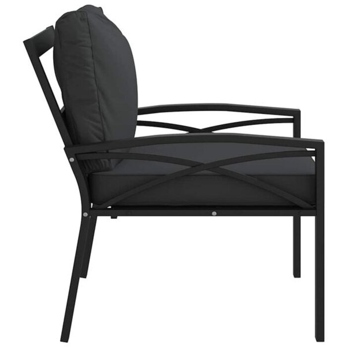 Fauteuil de jardin en acier - 34% de remise