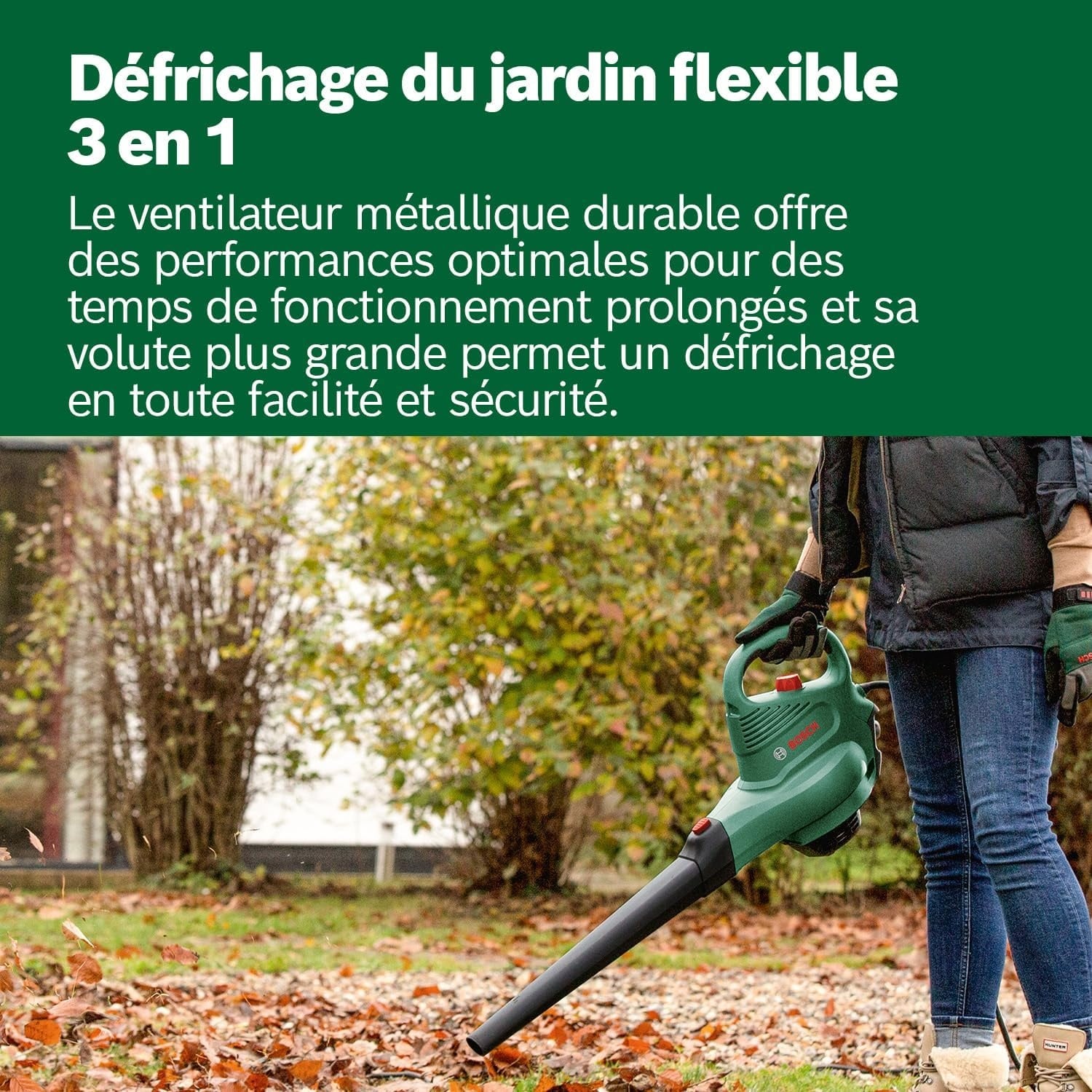 Aspirateur Souffleur Broyeur 3000W - 34% de remise