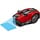 Robot tondeuse 600m² sans câble - Rood zwart - 35% de remise