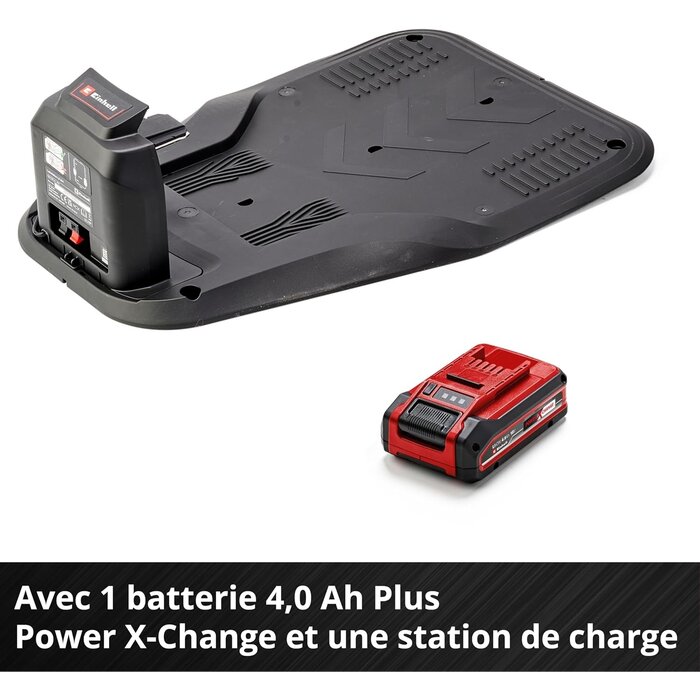 Robot tondeuse 600m² sans câble - Rood zwart - 35% de remise