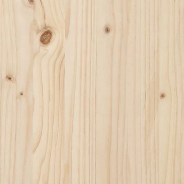 Table basse en bois de pin massif 110x50x30 cm - 34% de remise