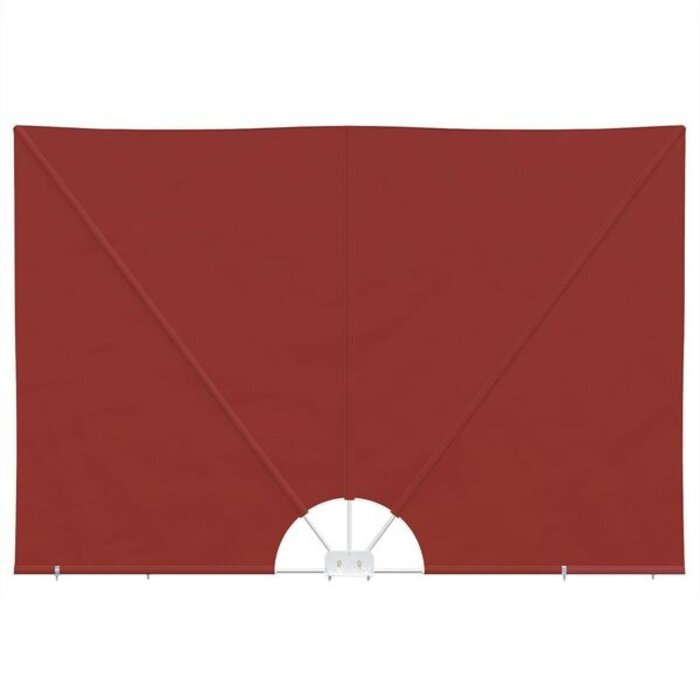 Pare-soleil pliable terrasse 240x160 cm terracotta - 33% de remise