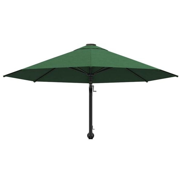 Parasol mural 300 cm vert - 34% de remise