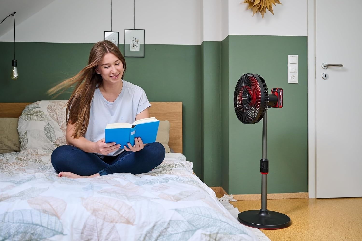 Ventilateur sans fil 18V 320mm, noir, taille S - 34% de remise
