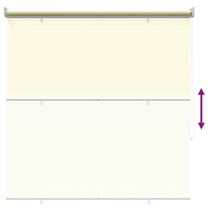 Store d'extérieur enroulable 140x230 cm Crème - 32% de remise