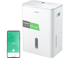 Déshumidificateur 20L - 40m² - Blanc - Taille L - 50% de remise