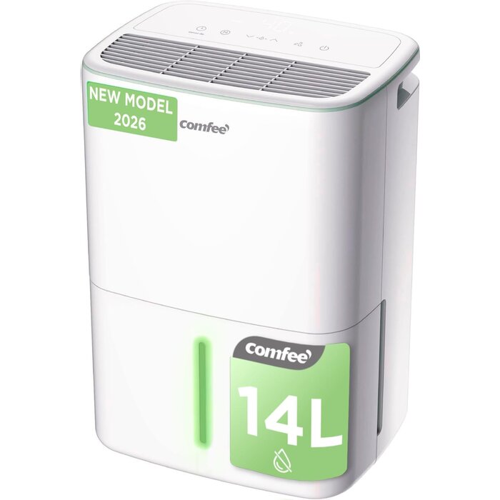 Déshumidificateur 12L/jour Blanc Taille S - 34% de remise