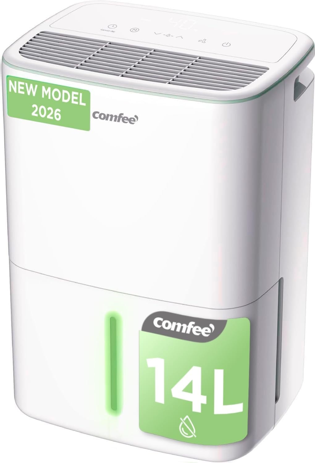 Déshumidificateur 12L/jour Blanc Taille S - 34% de remise