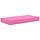 Coussin d'assise extérieur rose 80x40cm - 32% de remise