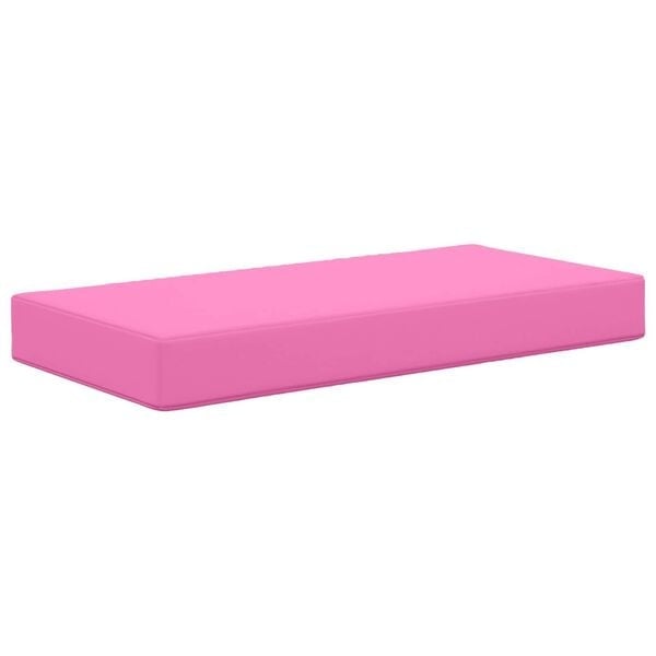 Coussin d'assise extérieur rose 80x40cm - 32% de remise
