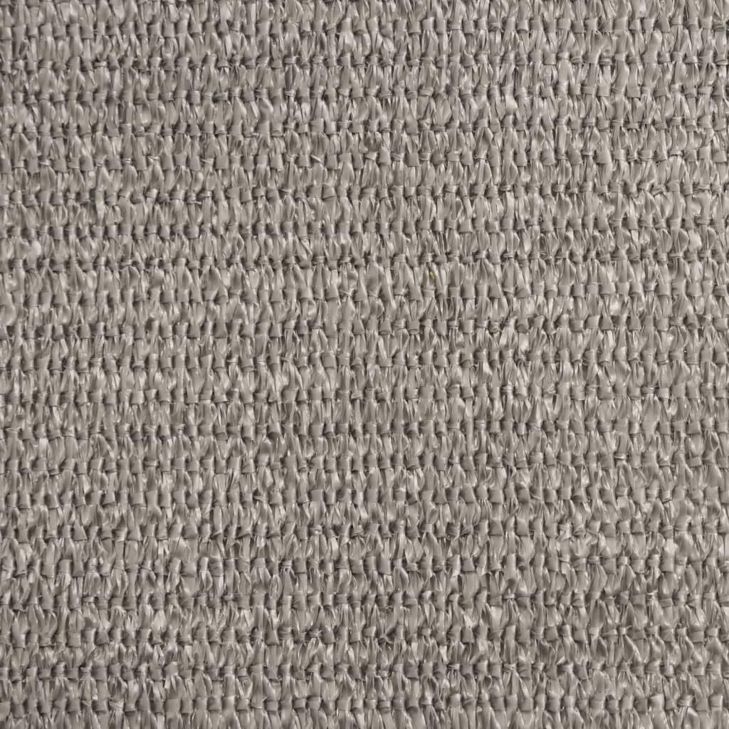 Voile d'ombrage rectangulaire 3,5x4,5 m Gris Clair - 32% de remise