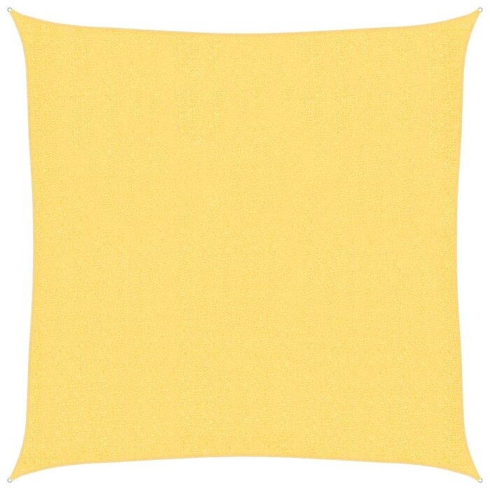 Voile d'ombrage carré 2,5 x 2,5 m Beige - 26% de remise