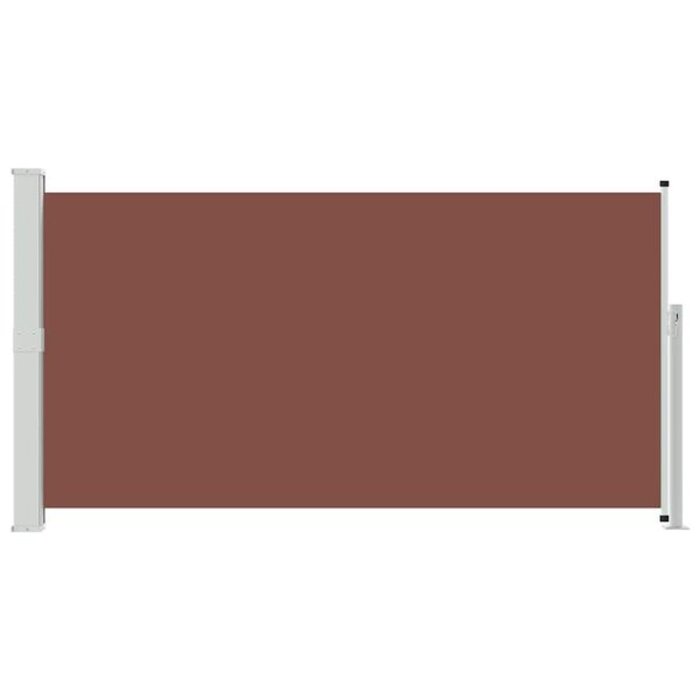 Paravent rétractable pour jardin 160x300 cm marron - 34% de remise