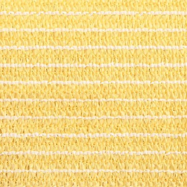 Voile d'ombrage rectangulaire 4x5m beige - 33% de remise