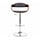 Tabouret de bar design en tissu gris - 34% de remise