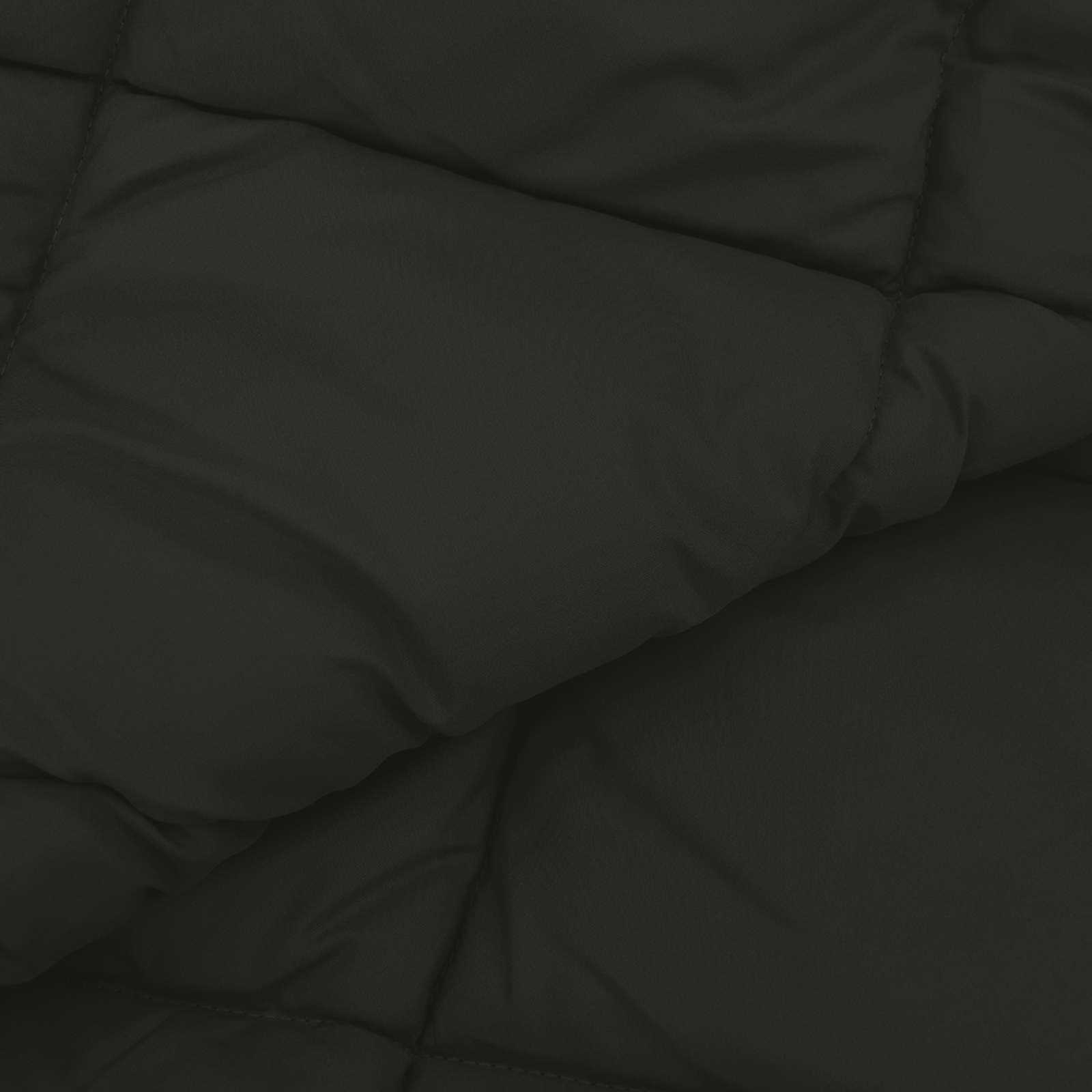 Couette toutes saisons 140x220cm noire - Microfibre - 32% de remise