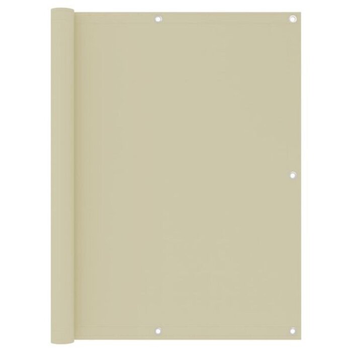 Brise-vue pour balcon 120 x 500 cm terracotta - 30% de remise